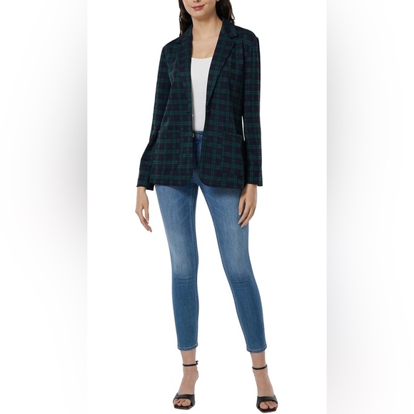 May You Be Women's Casual Blazer - Picture 2 of 6